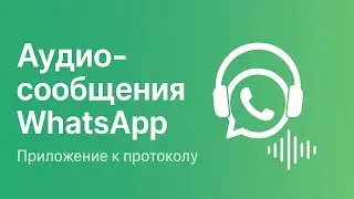 Аудио-сообщения WhatsApp: приложение к протоколу