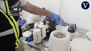 La policía desmantela un laboratorio de drogas oculto en la trastienda de un asador en Madrid
