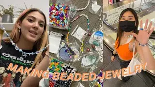 making beaded necklaces, bracelets, rings | aesthetic pinterest jewelry & accessories