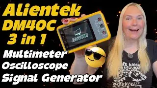 Alientek DM40C 3in1 Multimeter Oscilloscope & Signal Generator - Full Test & Review!