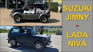 SLIP TEST - Suzuki Jimny vs Lada Niva - 