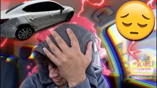 I GOT INTO A CAR ACCIDENT.....