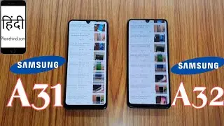 Samsung Galaxy A32 vs Galaxy A31 Speed Test, AnTuTu Benchmark