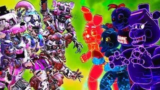 [SFM FNaF] Nightmare SL vs Arcade Mayhem