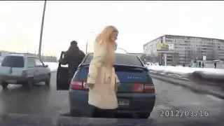 Прикол с видеорегистратором