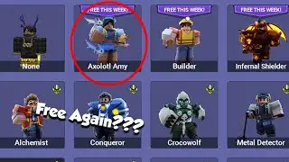 When The AXOLOTL AMY Kit Was Free This Week AGAIN 🐠🐟 (Roblox Bedwars)