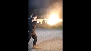 Scar 17 rapid fire massive fireball
