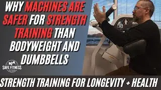 Why Strength Training Machines are Safer for Beginners vs Body Weight or Dumbbell Exercises