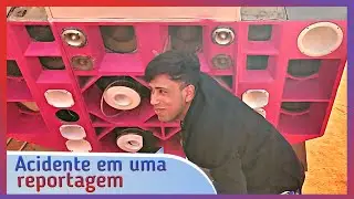 MOSTRANDO O CIRCO PRONTO PARA O ESPETACULO - CIRCO FANTASIA | repórter na rua
