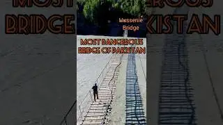 Most dangerous bridge in Pakistan | Hussenie Bridge |  Gilgit Baltistan   #shorts #viral #trending