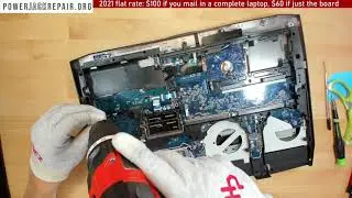 The most OVERENGINEERED laptop ever Sager Clevo p870dm2-s charge port power jack repair fix