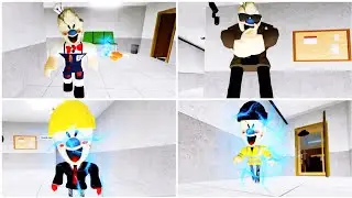 Ice Scream 4 Roblox All Jumpscares | Ice Scream 4