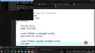 How to pass string to function in c++ | Difference between char array and string 