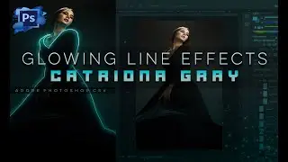 Glowing Line Effects Adobe Photoshop cs6 Ms. Universe Catriona Gray 2021