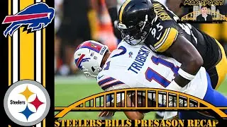 Steelers' O Line and QB situation look sloppy: Bills-Steelers preseason recap