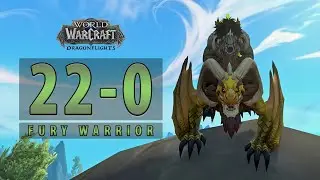 Fury Warrior 22-0 Top DMG & Kills - Full Gameplay (Solo Q) WoW Dragonflight