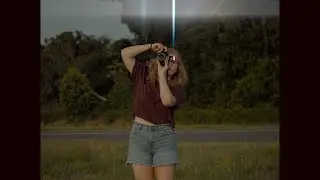 Airport Road Sunset | BMPCC4K - Vertical Anamorphic