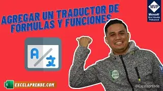 📣 Agregar traductor de fórmulas y funciones a Excel| ExcelAprende