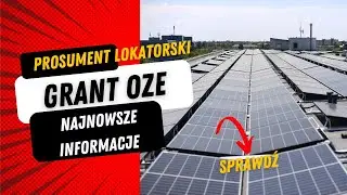 Prosument lokatorski i GRANT OZE  - najnowsze informacje ! #wspólnotymieszkaniowe #spóldzielnie
