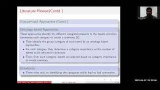 Piyush Garg - EnDSUM: Entropy and Diversity based Disaster Tweet Summarization