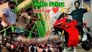 Jatt Prabhjot meet up in Patna Bihar ❤️ || @jattprabhjot  Kolkata to Patna on  Dukati jatt paji