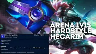 Hardstyle Hecarim 1v15 | Moonflair Spellblade Arena