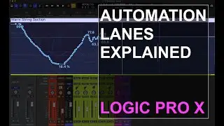 HOW TO MAKE AUTOMATION LANES : LOGIC PRO X : SINGLE FUNCTIONS
