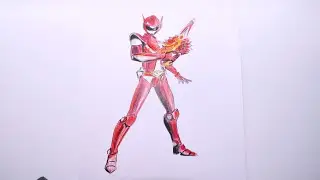 How to draw Miniforce X cartoon character - Sammy