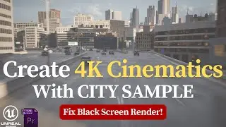 Create 4K Cinematics with the Matrix City Sample in UE5