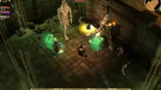 Titan Quest Immortal Throne Gameplay. Sphinx Statues