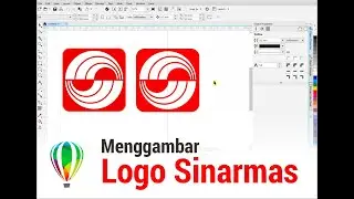 Menggambar Logo Sinarmas - Seri Pengulangan