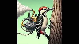 If wood peckers ran on gasoline 😆