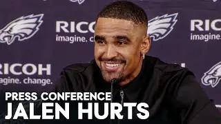Postgame Press Conference: Jalen Hurts | Minnesota Vikings vs. Philadelphia Eagles