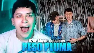 REACCIONANDO a PESO PLUMA 🤠 || BZRP Music Sessions #55 // Juanpablo 31