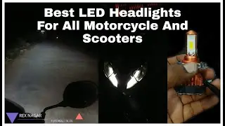 Best CYT led headlights for all activa 125 cc scooters & motorcycle || Rex Nagar || Varanasi