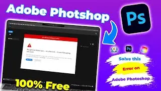 Solve this Photoshop Error Permanently 🚀 | How to Block Photoshop Internet Access Using Firewall
