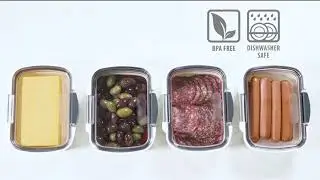 Contenedor de alimentos (queso, jamón y más)