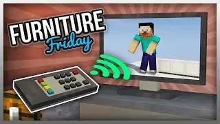 ✔️ MrCrayfish's Furniture Mod: TV Remote (The Modern Update)