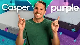 Purple vs Casper Mattress Review | Hybrid Comparison (NEW)