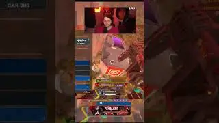 DISGUSTING 1v3 AGAINST TOP PREDS IN APEX LEGENDS