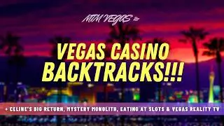 24 Crazy Hours in Vegas, Celine's Big Return, Eating at Slots & Backtracking on a Big Casino Promo!