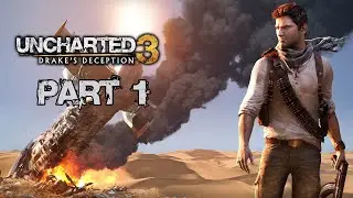 Uncharted 3: Drake's Deception Walkthrough Gameplay Part 1 - Another Round (PS4)