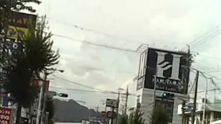 簡易ドライブレコーダー・車載カメラで試しに撮影してみました