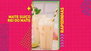 MATE GELADO - O MATE SUÍÇO DO REI DO MATE | Receita de Chá Gelado |  Receitas de Minuto #shorts