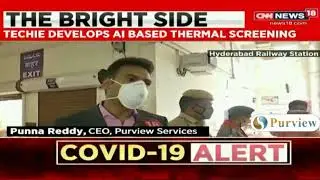 CEO Mr Reddy Punna in CNNNews18