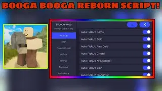 Booga Booga Reborn Slideurs Hub Script! | Auto Farm, Esp , Kill Aura & More! | Keyless!