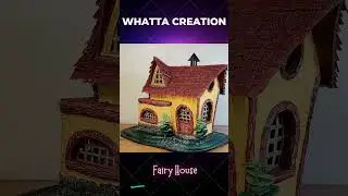 Fairy House |  #diy #cardboardhouse #fairyhouse