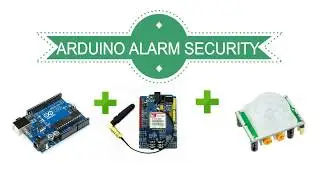 Arduino alarm security system sms message (arduino+GSM+PIR) أردوينو