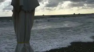 Шторм 🌊 море 🌊 Шепси