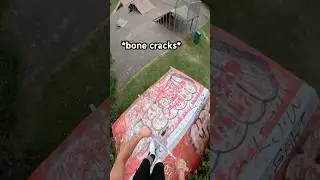 that ankle sound tho💀    #scooter #skatepark #comedy #fail #funny #skit